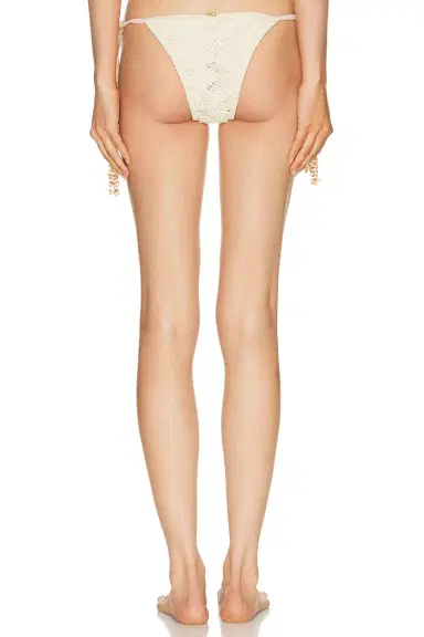 PatBo Lycra Mesh Bikini Bottom | Thumbnail 3