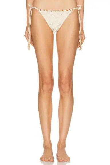PatBo Lycra Mesh Bikini Bottom | Thumbnail 1