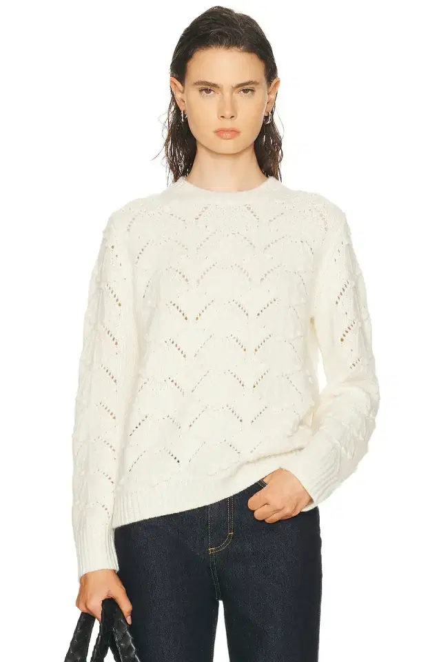 Loulou de Saison Clyde 3D Shell Knit Sweater