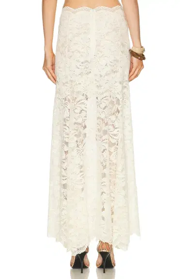 Rabanne Lace Long Skirt | Thumbnail 4