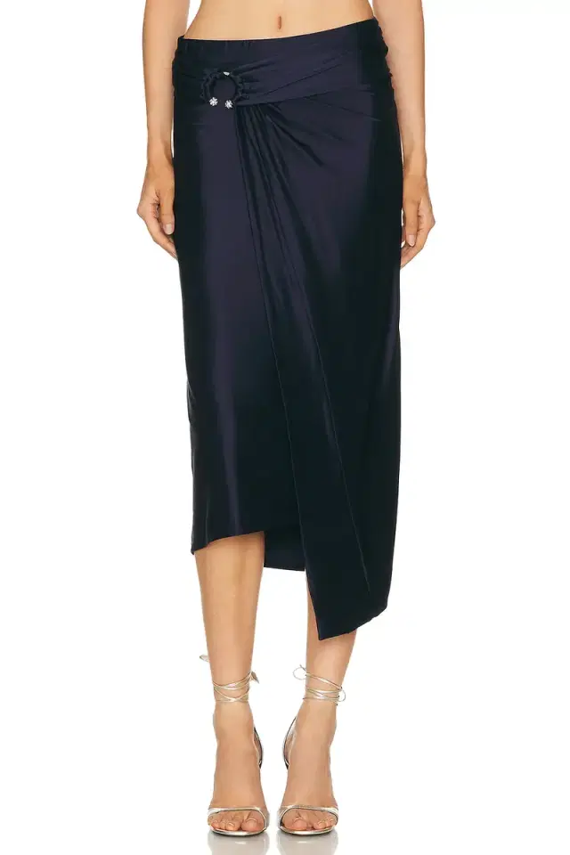 RABANNE Draped Skirt