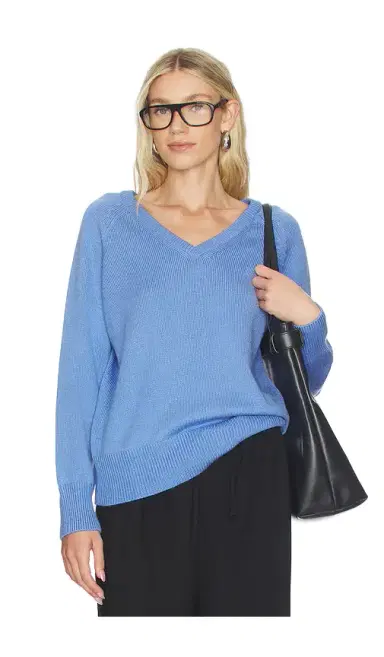 Elodie the Label Soren V Neck Sweater | Thumbnail 1