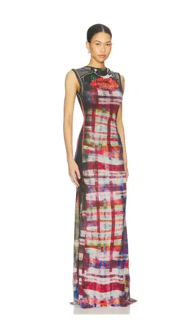 Ottolinger Mesh Maxi Gown | Thumbnail 2 Ottolinger Mesh Maxi Gown | Thumbnail 2