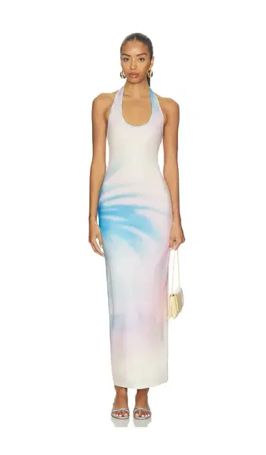 Kulani Kinis Halter Maxi Dress | Thumbnail 1 Kulani Kinis Halter Maxi Dress | Thumbnail 1