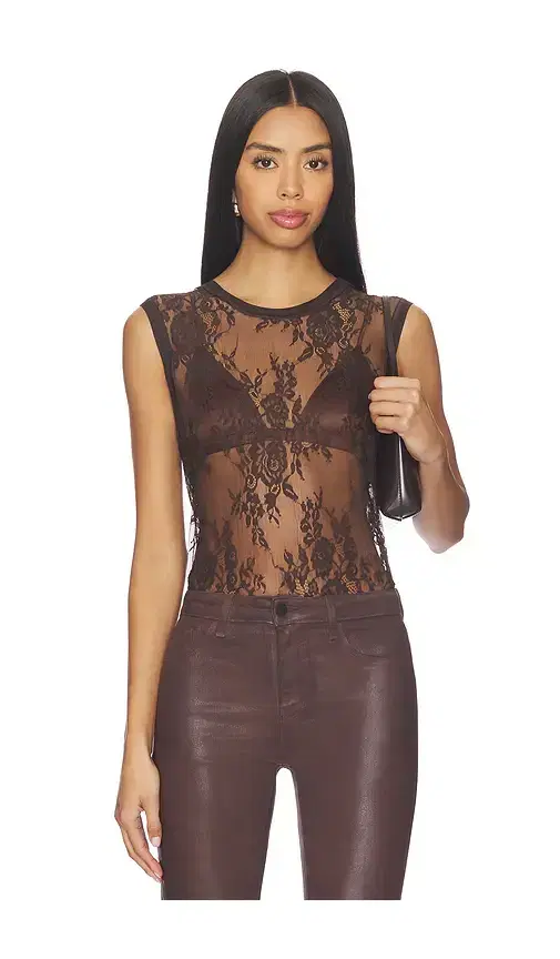 Brax Lace Muscle Tank Top