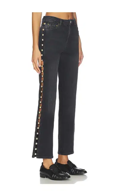 SIMKHAI Amelia High Rise Jean | Thumbnail 2 SIMKHAI Amelia High Rise Jean | Thumbnail 2