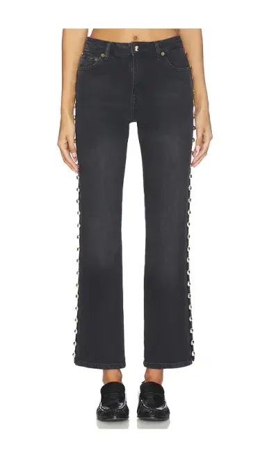 SIMKHAI Amelia High Rise Jean | Thumbnail 1 SIMKHAI Amelia High Rise Jean | Thumbnail 1