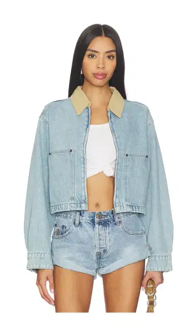 BLANKNYC Cropped Denim Jacket | Thumbnail 1 BLANKNYC Cropped Denim Jacket | Thumbnail 1