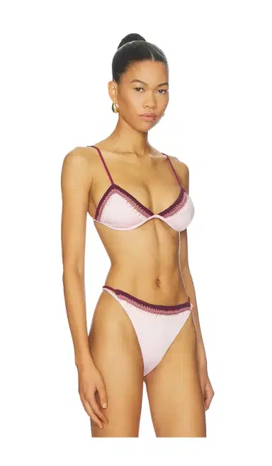Leslie Amon Garis Trim Bikini Top | Thumbnail 2 Leslie Amon Garis Trim Bikini Top | Thumbnail 2