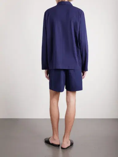 Tekla Straight-Leg Organic Cotton-Poplin Shorts - Men | Thumbnail 4
