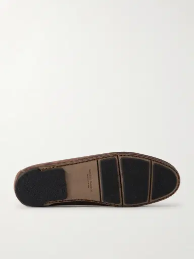 Manolo Blahnik Marino Suede Boat Shoes - Men | Thumbnail 3 Manolo Blahnik Marino Suede Boat Shoes - Men | Thumbnail 3