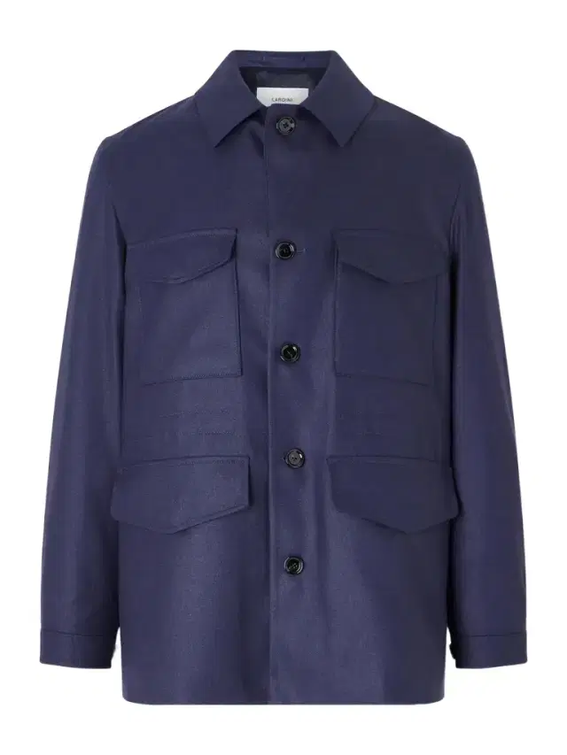 Lardini Cashmere and Modal-Blend Twill Field Jacket - Men