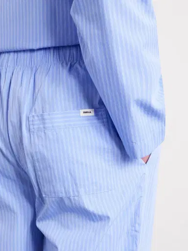Tekla Striped Organic Cotton-Poplin Pyjama Trousers - Men | Thumbnail 5