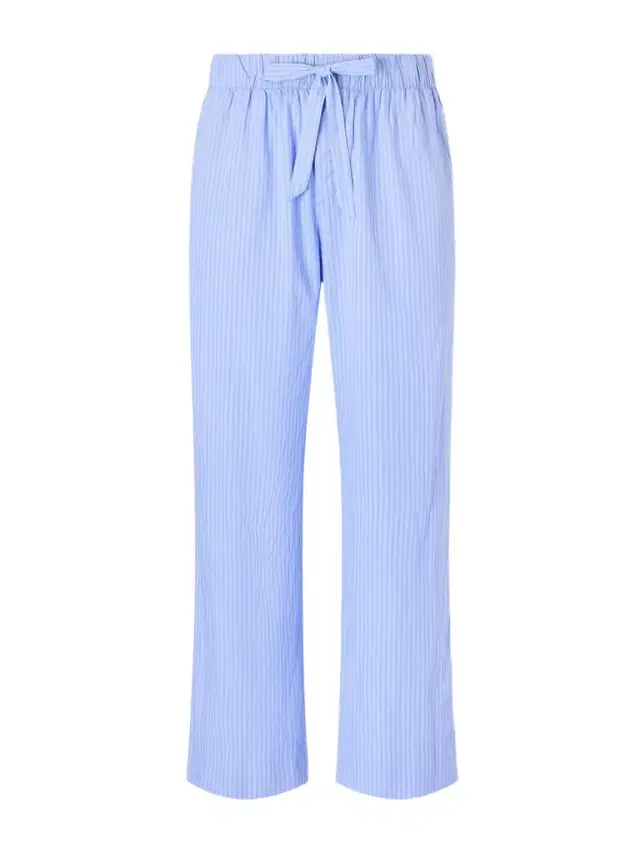 Tekla Striped Organic Cotton-Poplin Pyjama Trousers - Men