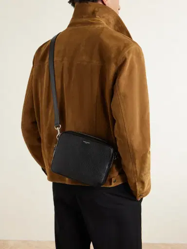Saint Laurent Small Full-Grain Leather Messenger Bag - Men | Thumbnail 6 Saint Laurent Small Full-Grain Leather Messenger Bag - Men | Thumbnail 6