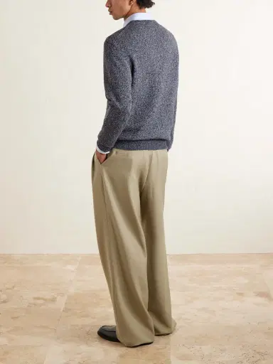 Inis Meáin Linen and Cotton-Blend Sweater - Men | Thumbnail 4 Inis Meáin Linen and Cotton-Blend Sweater - Men | Thumbnail 4