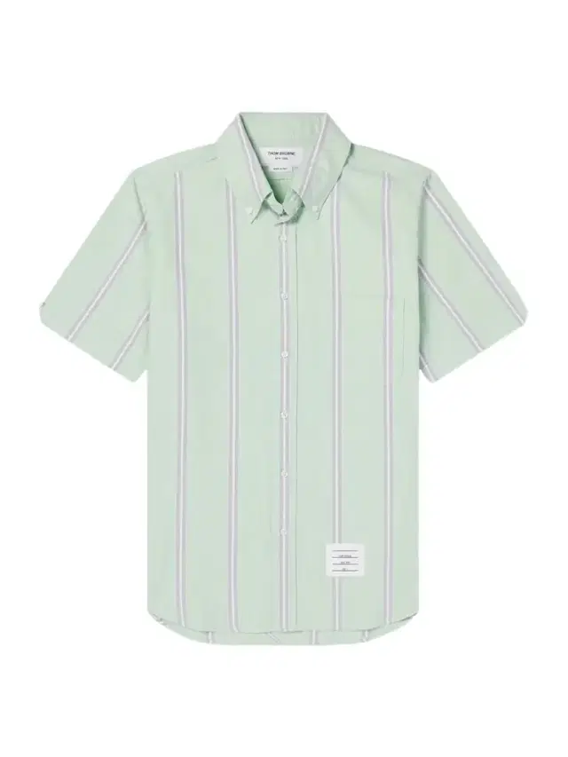 Button-Down Collar Striped Cotton Oxford Shirt - Men