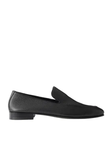 Manolo Blahnik Truro Full-Grain Leather Loafers - Men | Thumbnail 1