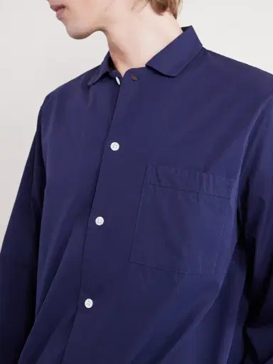 Tekla Organic Cotton-Poplin Pyjamas - Men | Thumbnail 5 Tekla Organic Cotton-Poplin Pyjamas - Men | Thumbnail 5