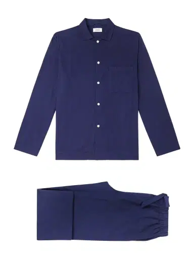 Tekla Organic Cotton-Poplin Pyjamas - Men | Thumbnail 1 Tekla Organic Cotton-Poplin Pyjamas - Men | Thumbnail 1