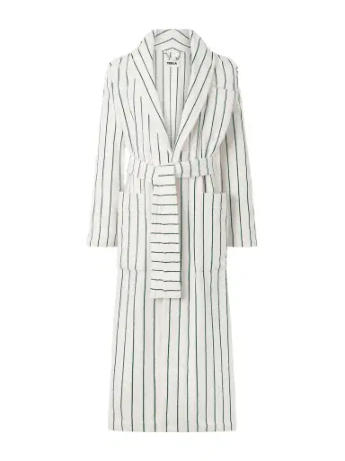 Tekla Belted Striped Organic Cotton-Terry Robe - Men | Thumbnail 1 Tekla Belted Striped Organic Cotton-Terry Robe - Men | Thumbnail 1