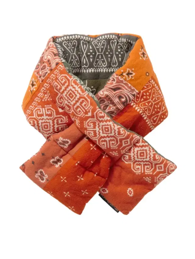 Kesa Reversible Quilted Bandana-Print Cotton-Flannel Scarf - Men