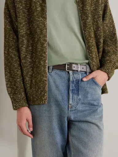 Loewe 3.2cm Leather Belt - Men | Thumbnail 3