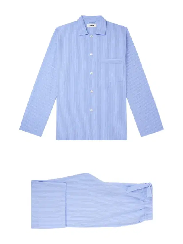 Tekla Striped Organic Cotton-Poplin Pyjamas - Men