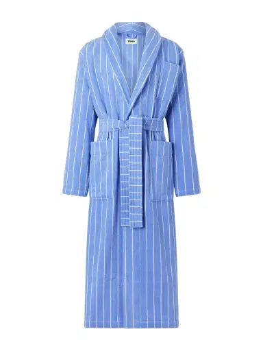 Tekla Belted Striped Organic Cotton-Terry Robe - Men | Thumbnail 1 Tekla Belted Striped Organic Cotton-Terry Robe - Men | Thumbnail 1