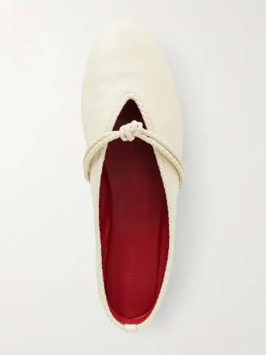 Bottega Veneta Rosa Intrecciato-trimmed Leather Mules | Thumbnail 5