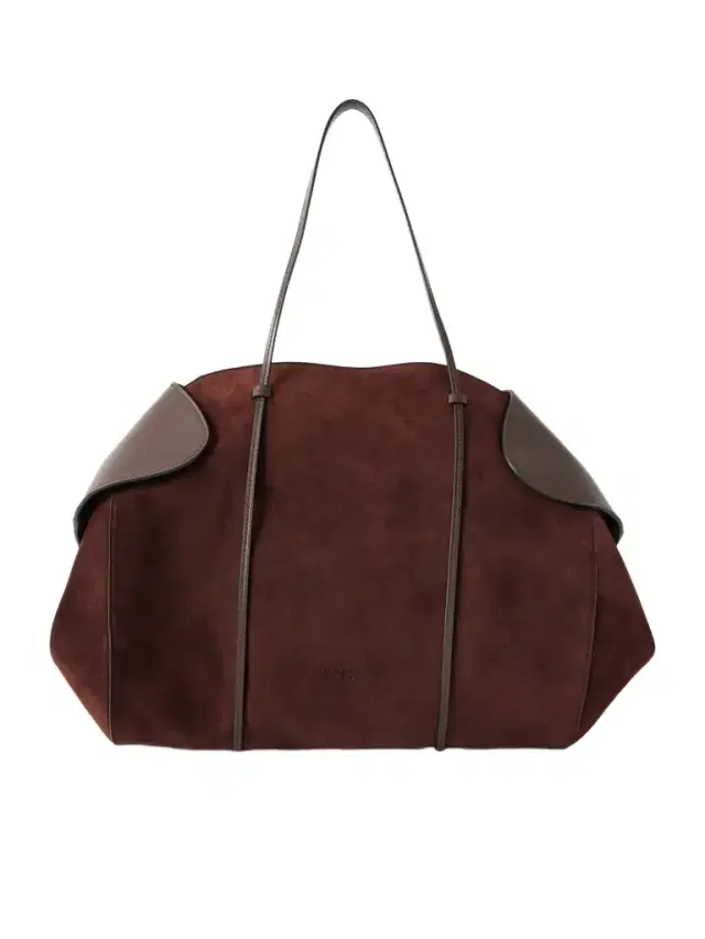 Berenices Suede And Leather Shoulder Bag