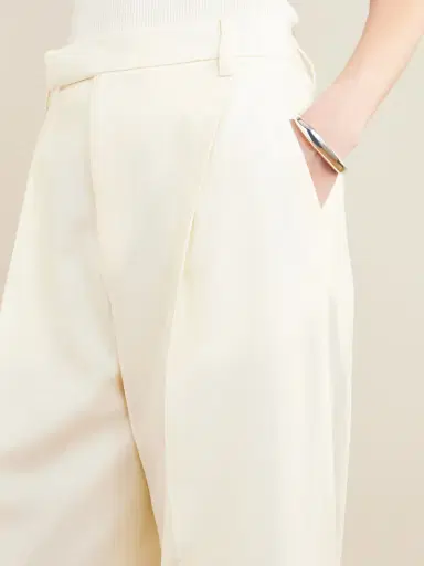 Maria McManus Pleated Wool-blend Wide-leg Pants | Thumbnail 5