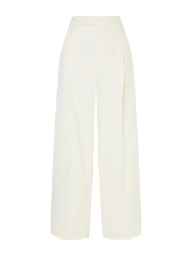 Pleated Wool-blend Wide-leg Pants