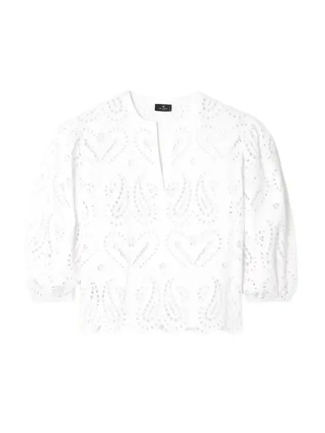 Scalloped Broderie Anglaise Cotton-blend Poplin Blouse