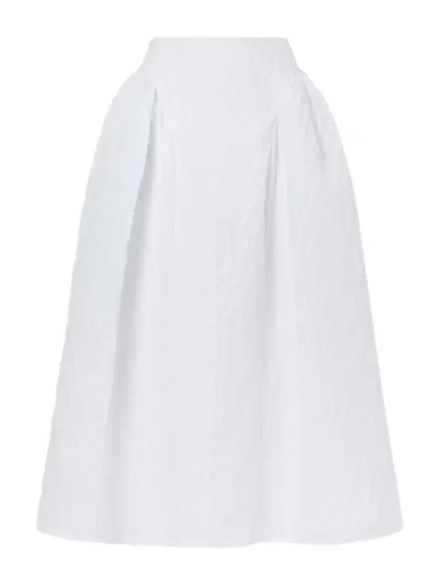 Fabiola Cotton-blend Cloqué Midi Skirt