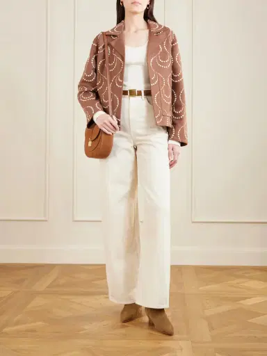 ALIX OF BOHEMIA Bead-embellished Silk Jacket | Thumbnail 2