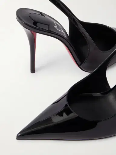 Christian Louboutin Miss Z 100 Patent-leather Slingback Pumps | Thumbnail 5 Christian Louboutin Miss Z 100 Patent-leather Slingback Pumps | Thumbnail 5