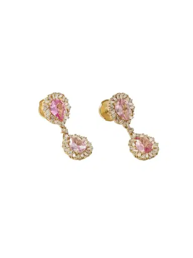 Suzanne Kalan 18-karat Gold, Sapphire And Diamond Earrings | Thumbnail 1 Suzanne Kalan 18-karat Gold, Sapphire And Diamond Earrings | Thumbnail 1