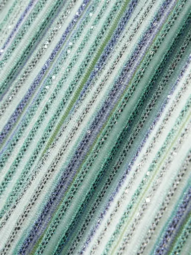 Missoni One-shoulder Sequin-trimmed Striped Crochet-knit Maxi Dress | Thumbnail 4 Missoni One-shoulder Sequin-trimmed Striped Crochet-knit Maxi Dress | Thumbnail 4