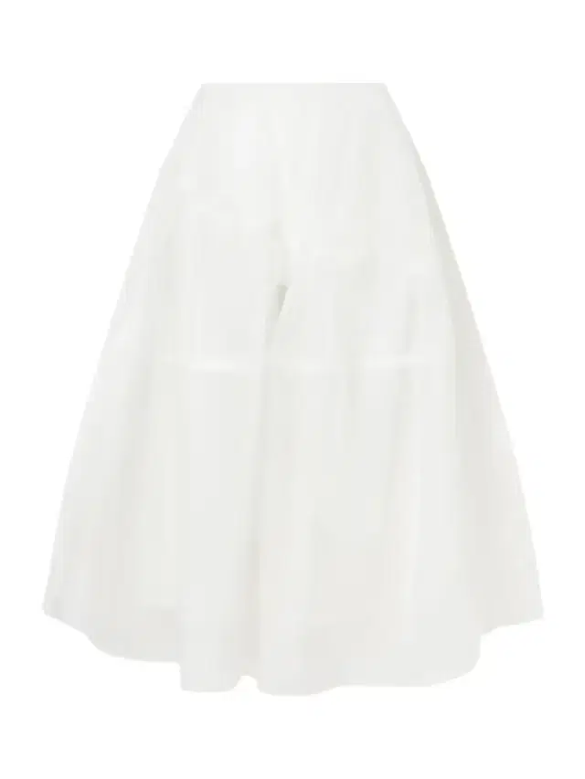 Layered Pleated Silk-organza Midi Skirt
