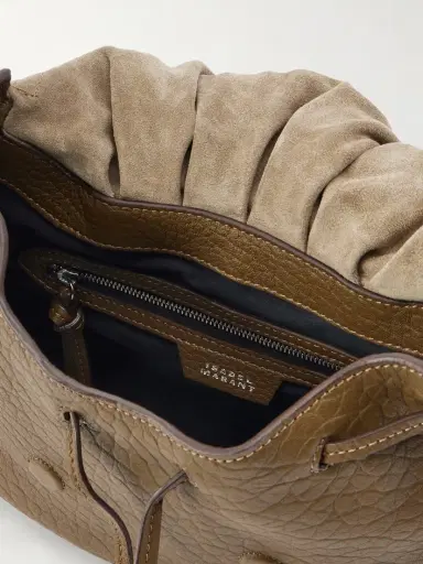 Isabel Marant Bolton Embellished Tasseled Textured-leather Shoulder Bag | Thumbnail 6 Isabel Marant Bolton Embellished Tasseled Textured-leather Shoulder Bag | Thumbnail 6