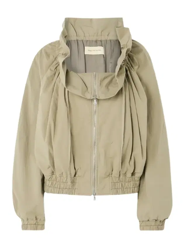 Ruffled Gathered Cotton-blend Jacket