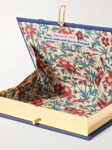 Olympia Le-Tan Dance Embroidered Appliquéd Canvas Clutch | Thumbnail 5 Olympia Le-Tan Dance Embroidered Appliquéd Canvas Clutch | Thumbnail 5