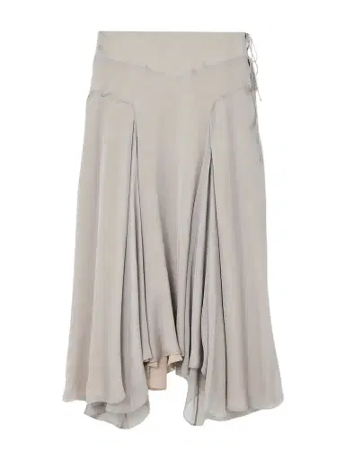 Kallmeyer Alyse Asymmetric Pleated Silk-chiffon Skirt | Thumbnail 1 Kallmeyer Alyse Asymmetric Pleated Silk-chiffon Skirt | Thumbnail 1