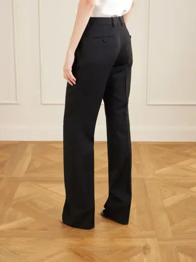 Tom Ford Grain De Poudre Wool Straight-leg Pants | Thumbnail 4