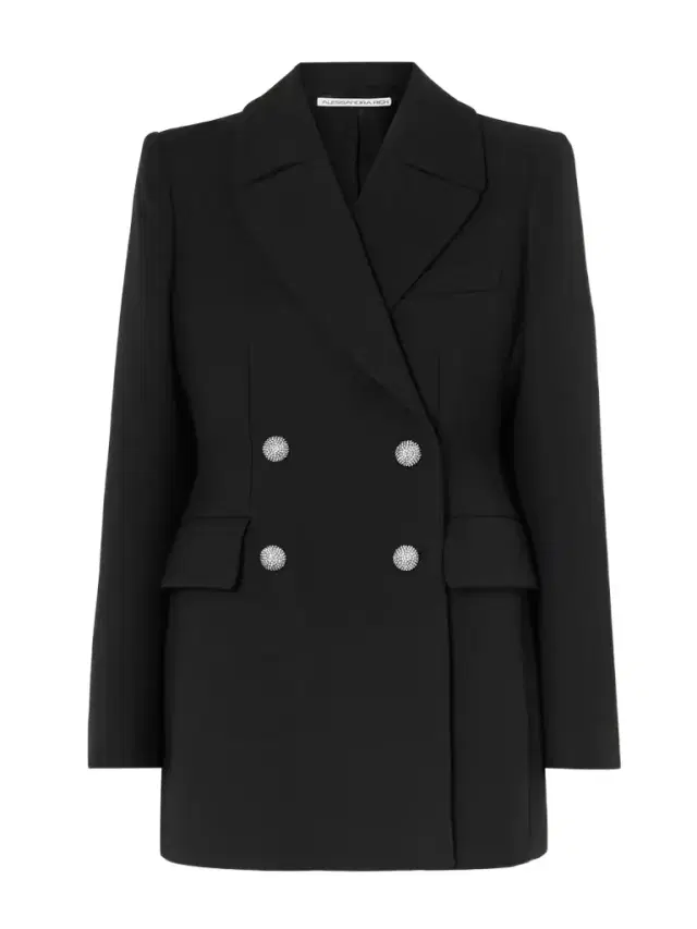 Double-breasted Wool Blazer