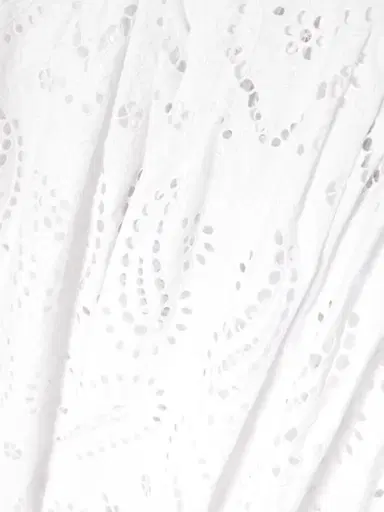 Etro Pleated Scalloped Broderie Anglaise Cotton-blend Poplin Midi Skirt | Thumbnail 5 Etro Pleated Scalloped Broderie Anglaise Cotton-blend Poplin Midi Skirt | Thumbnail 5