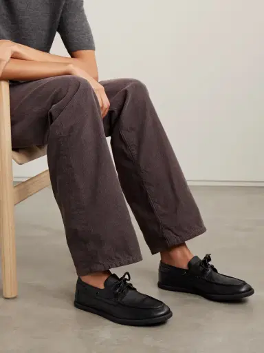 The Row Novus Sailor Leather Loafers | Thumbnail 2