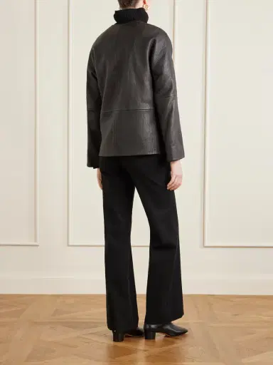 Joseph Barbs Paneled Textured-leather Jacket | Thumbnail 4 Joseph Barbs Paneled Textured-leather Jacket | Thumbnail 4