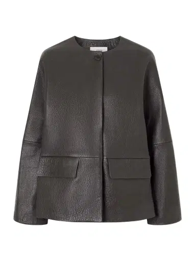 Joseph Barbs Paneled Textured-leather Jacket | Thumbnail 1 Joseph Barbs Paneled Textured-leather Jacket | Thumbnail 1